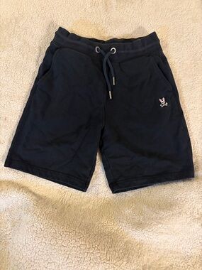 Psycho Bunny black  Drawstring Athletic Shorts